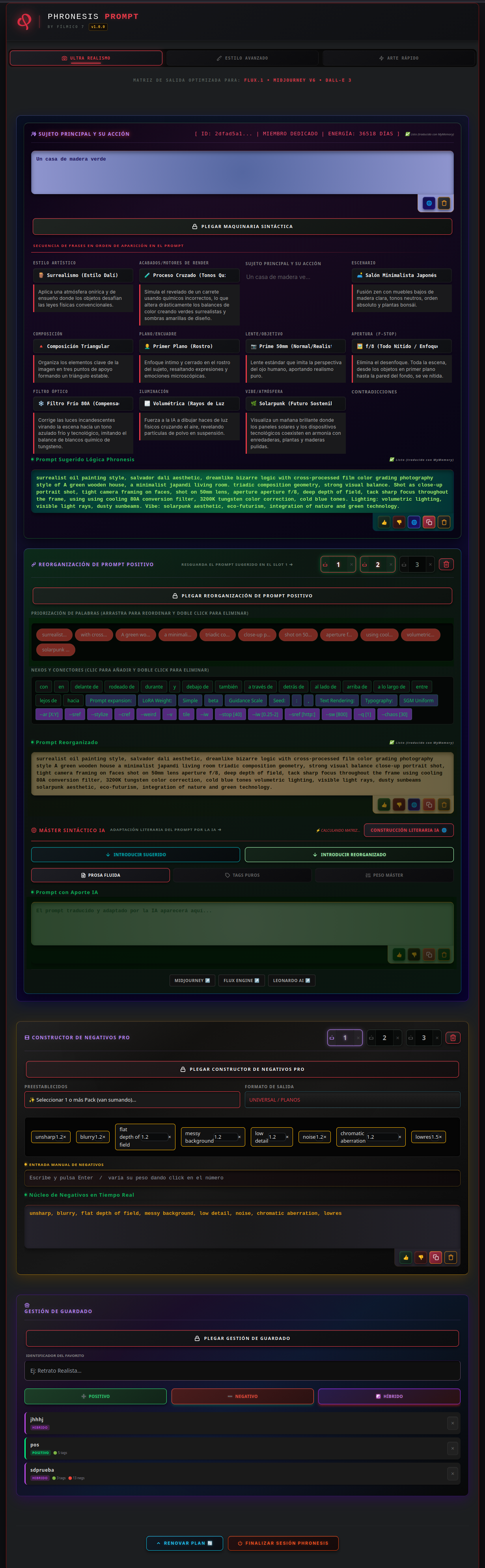 Phronesis Console Preview